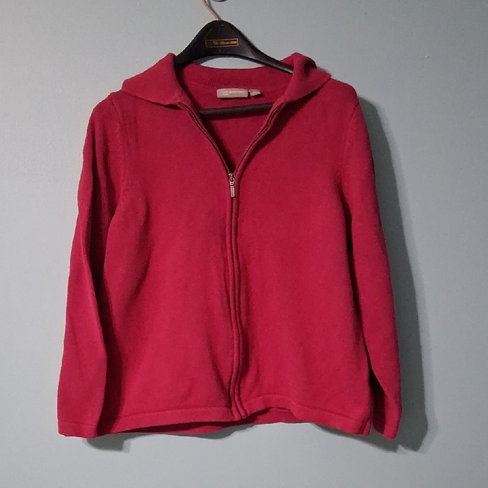 Croft & Barrow Rich Red Knit Top